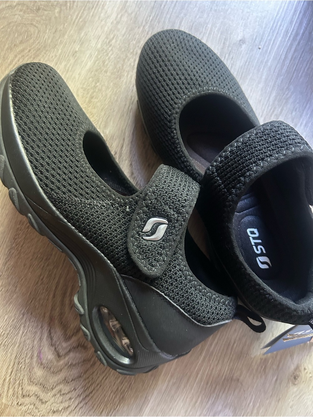 Women’s Black Mary Jane Slip-On Sneaker